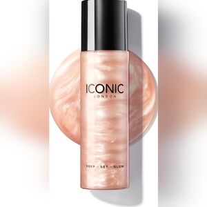 ICONIC London Prep-Set-Glow Spray - Shimmering Pink